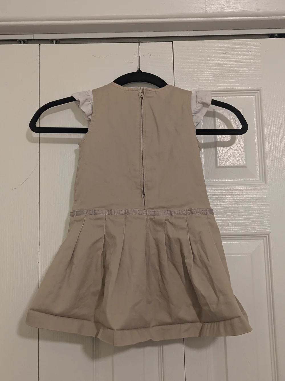 Gymboree Girls Uniform Jumper Dress & Shirt Set 3T